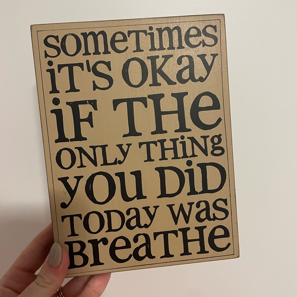 Inspirational Tan and Black Wall Art